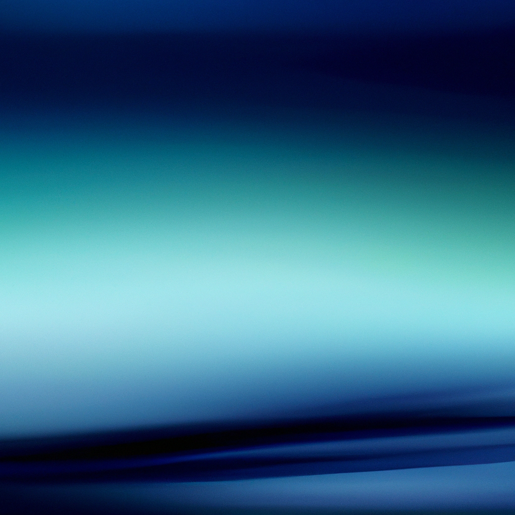 Morbida onda astratta in gradiente azzurro e ciano, luce soffusa